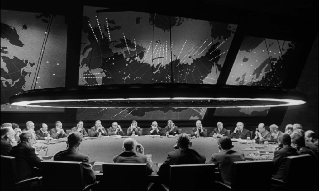 The current image has no alternative text. The file name is: Dr._Strangelove_-_The_War_Room.png